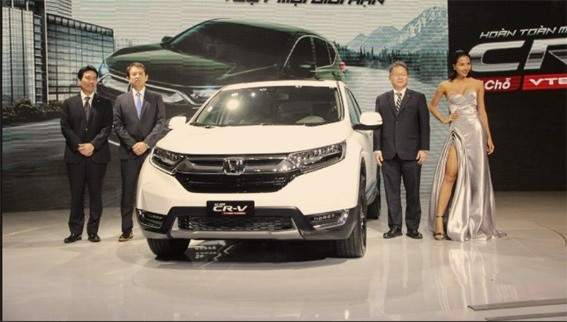 Trọn bộ ảnh Honda CRV 7 chỗ đang trình làng tại Bangkok Motor Show