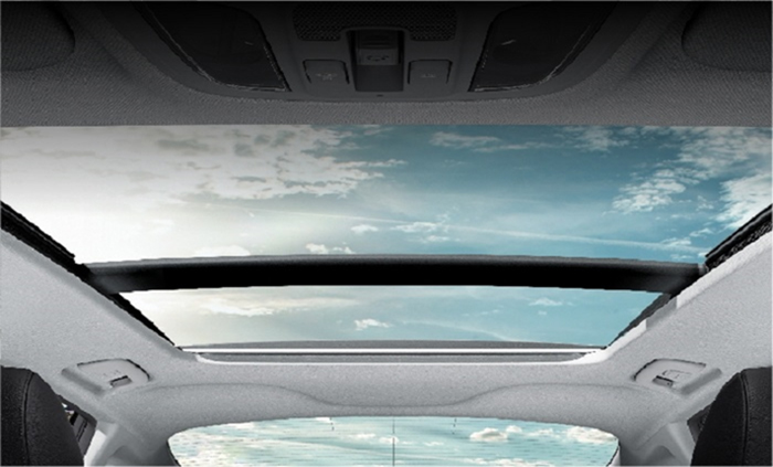 Trang bị cửa sổ trời Panorama hiện đại của Kia Optima 2018