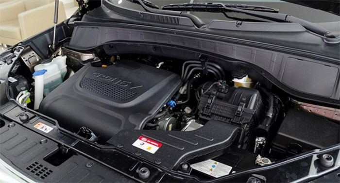 Cấu tạo động cơ Diesel 2.2L của Kia Sorento 2018
