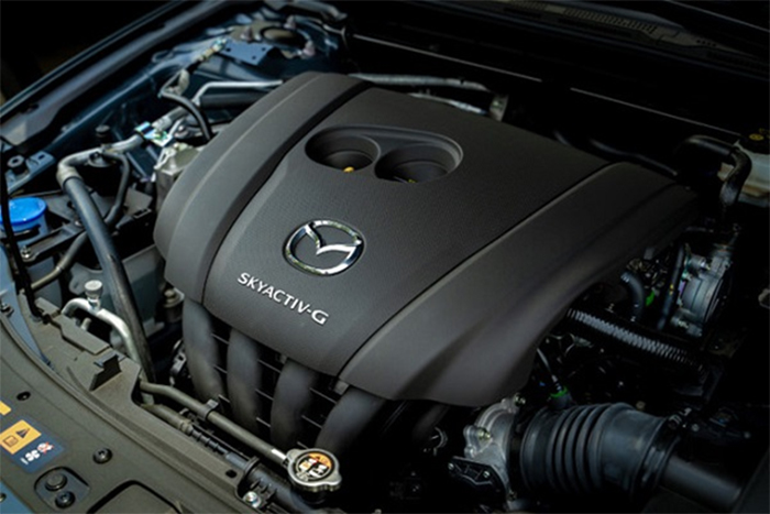 Hình ảnh mô tả động cơ xe Mazda 3 2018