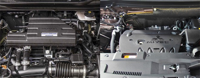 Động cơ CR-V mạnh mẽ hơn so với Mitsubishi Outlander ở Turbo