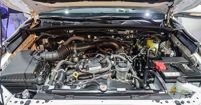 Cấu tạo động cơ Toyota Fortuner 2020 máy xăng