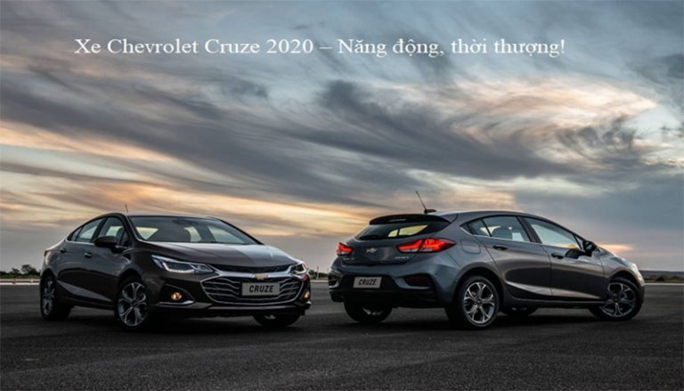 Xe Chevrolet Cruze 2020: Năng động, thời thượng!