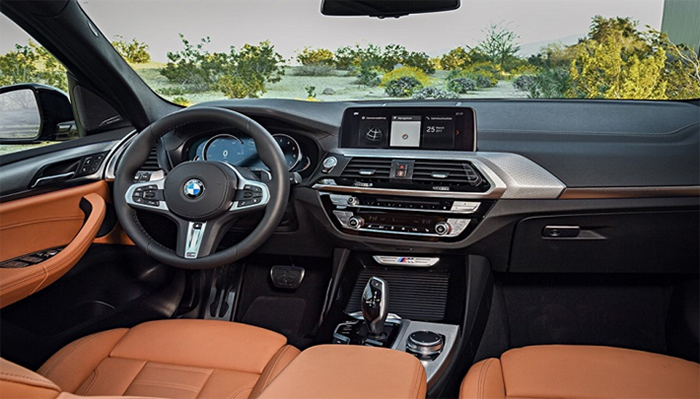 Nội thất hiện đại, tiện ích hàng đầu của BMW X3 2019