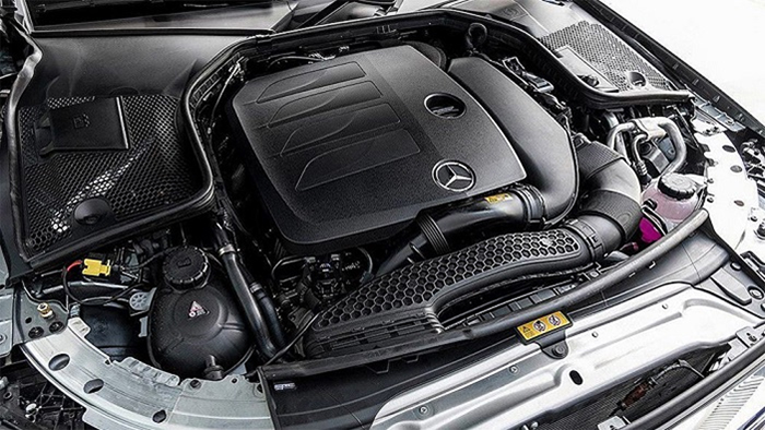 Cấu tạo chi tiết động cơ Mercedes C200 2020