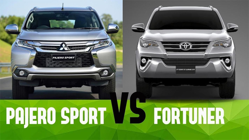 So sánh Pajero sport và Fortuner: mẫu SUV nào đẳng cấp hơn?