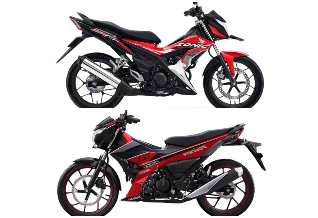 Chọn xe Hyper-underbone: Sonic và Satria nên mua xe nào?