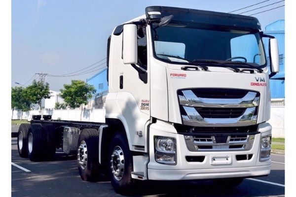 Xe tải Isuzu cũ 2t4 thùng kín 4m đời 2017  Xe tải SG