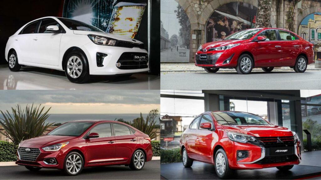 các dòng xe sedan hạng b