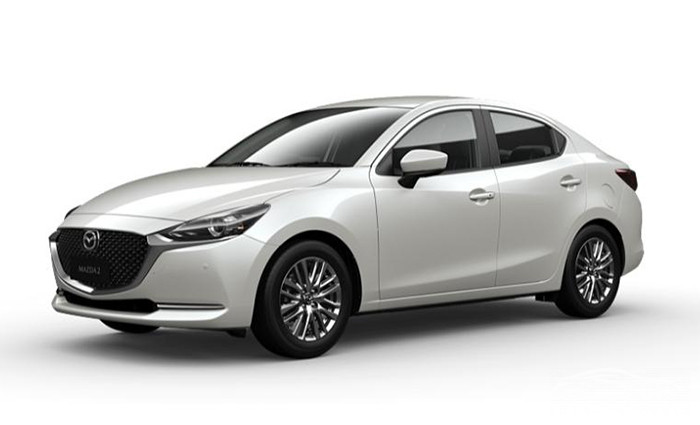 Mazda 2 Sedan thuoc phan khuc xe hang B tiet kiem xang