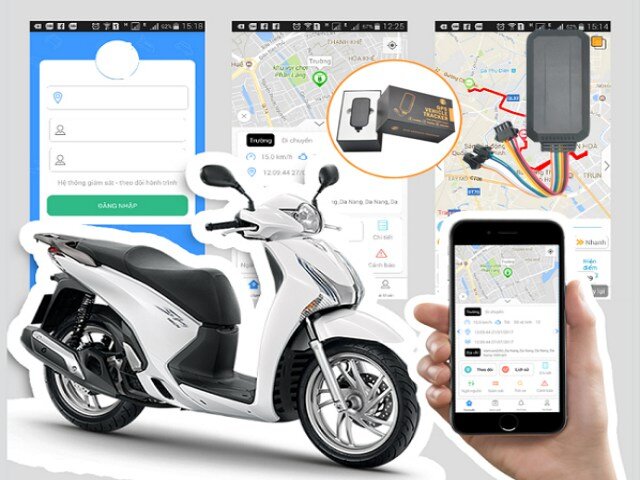 thiết bị định vị xe máy giá bao nhiêu cách sử dụng