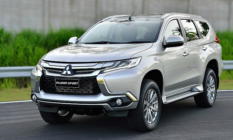 “Giao diện” của Pajero khá dễ nhìn