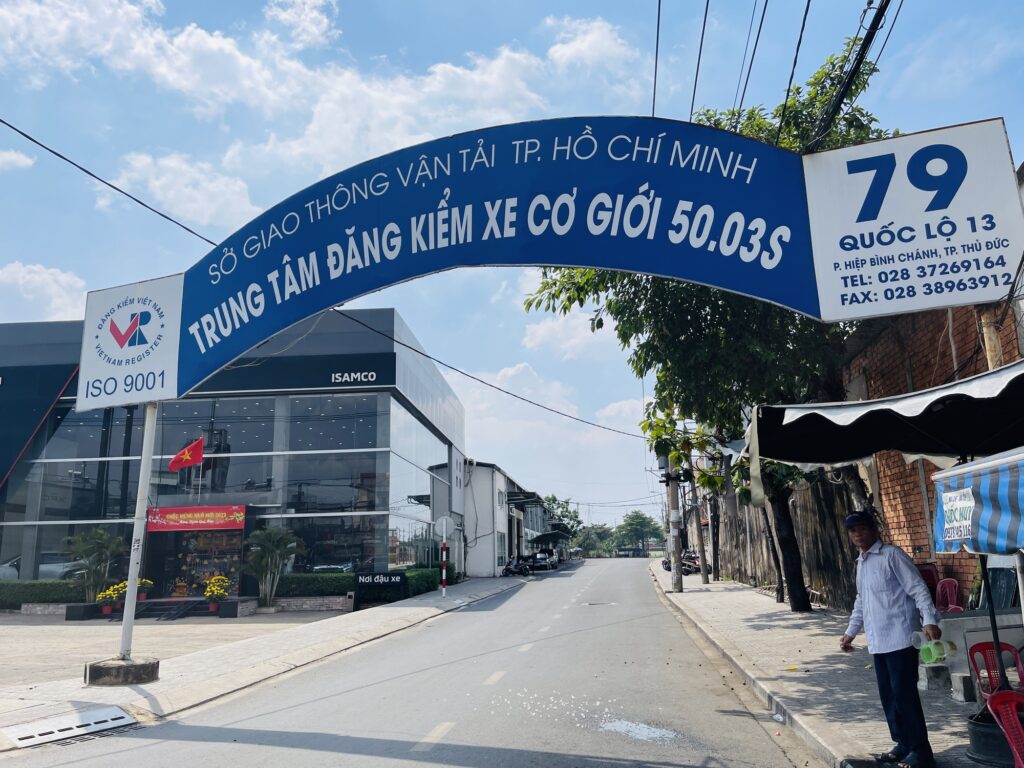 Các trung tâm đăng kiểm tại TPHCM