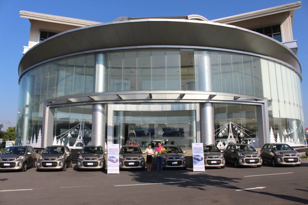 Showroom Kia Tây Ninh được đầu tư hoành tráng