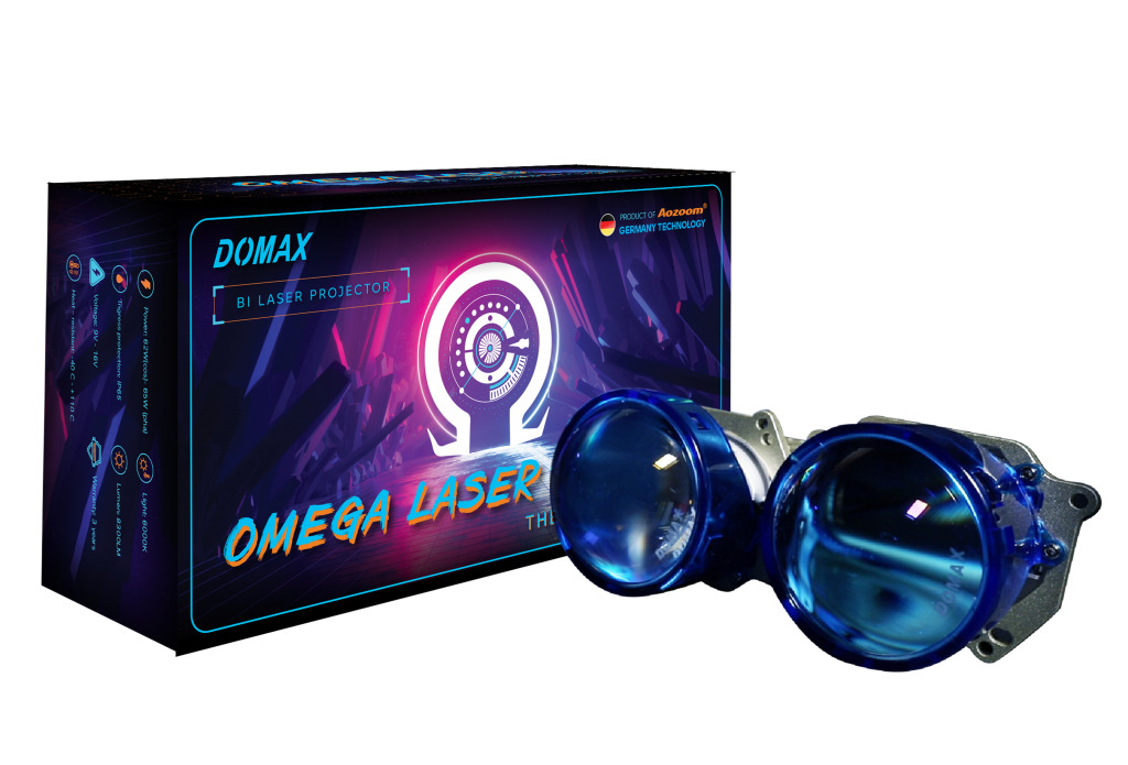 Đèn Bi-led laser - Đèn Aozoom Omega