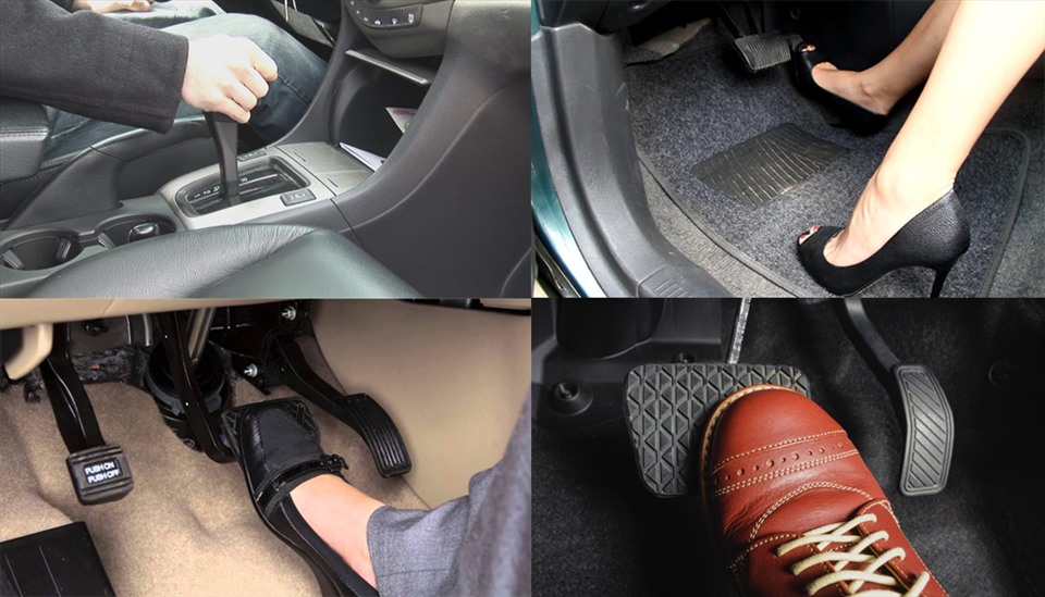 hành trình của bàn đạp phanh quá nhỏ