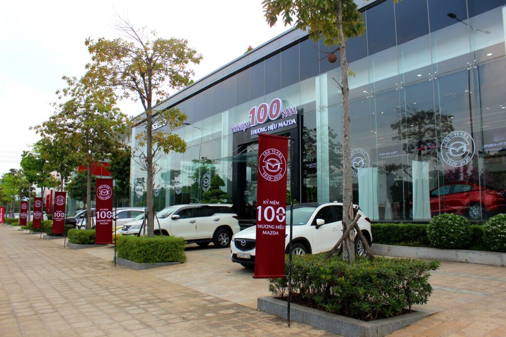 Showroom ô tô Mazda chất lượng tại Tây Ninh