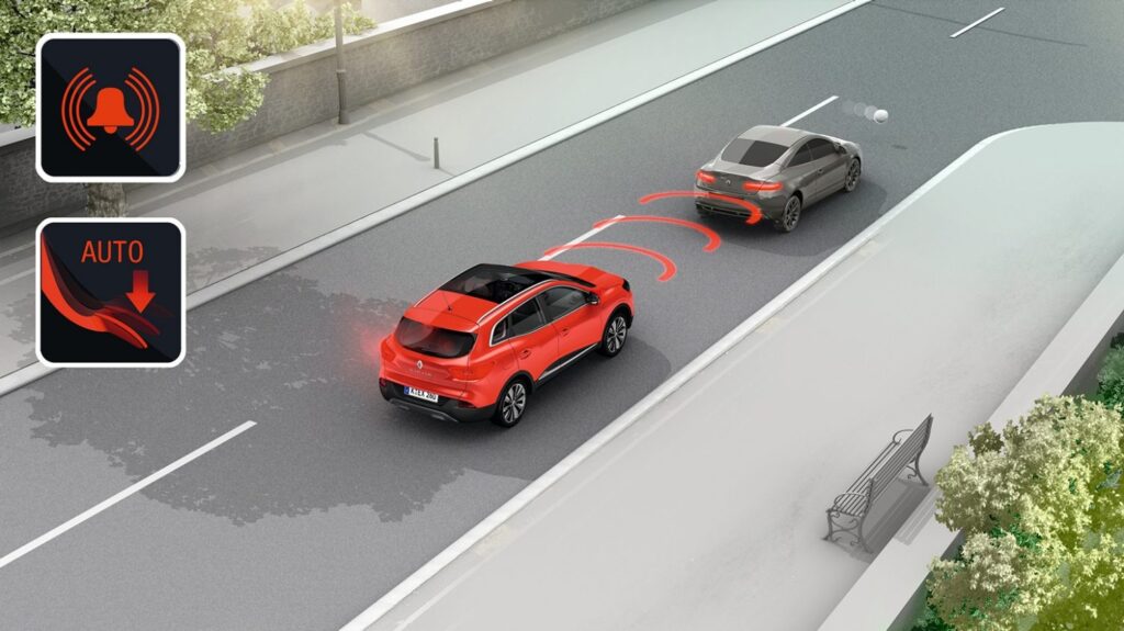 Hệ thống cảnh báo va chạm trên ô tô