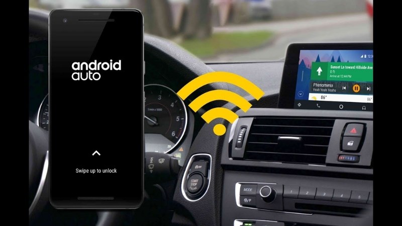 Kết nối điện thoại với ô tô bằng Android Auto