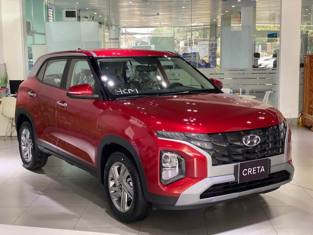 Hyundai Creta màu đỏ