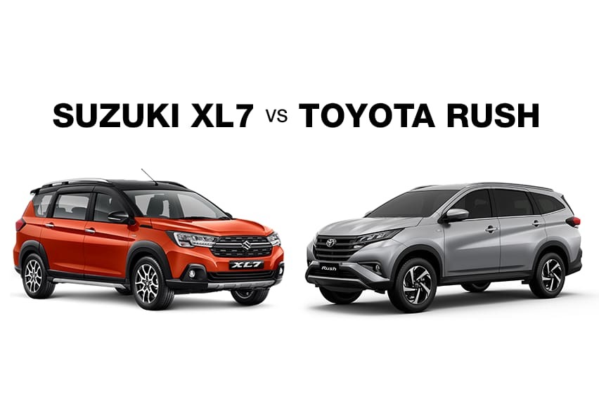 Suzuki XL7 và Toyota Rush