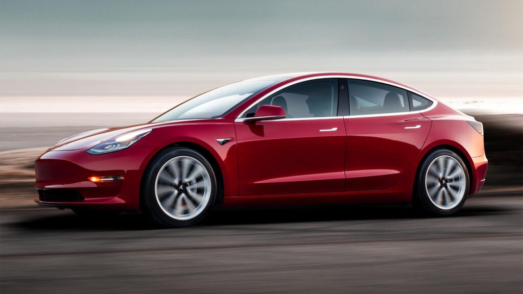 mẫu ô tô điện Tesla Model S