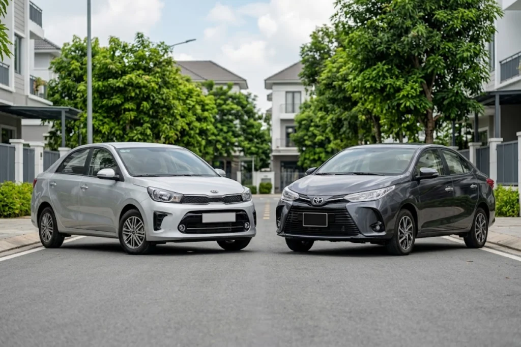So sánh Kia Soluto và Vios: Lựa chọn sedan phân khúc B tối ưu? So sánh Kia Soluto và Vios
