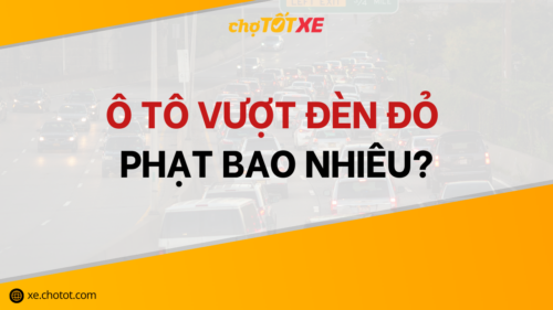 Quy định mới nhất về lỗi vượt đèn đỏ ô tô, có hiệu lực từ 1/1/2025