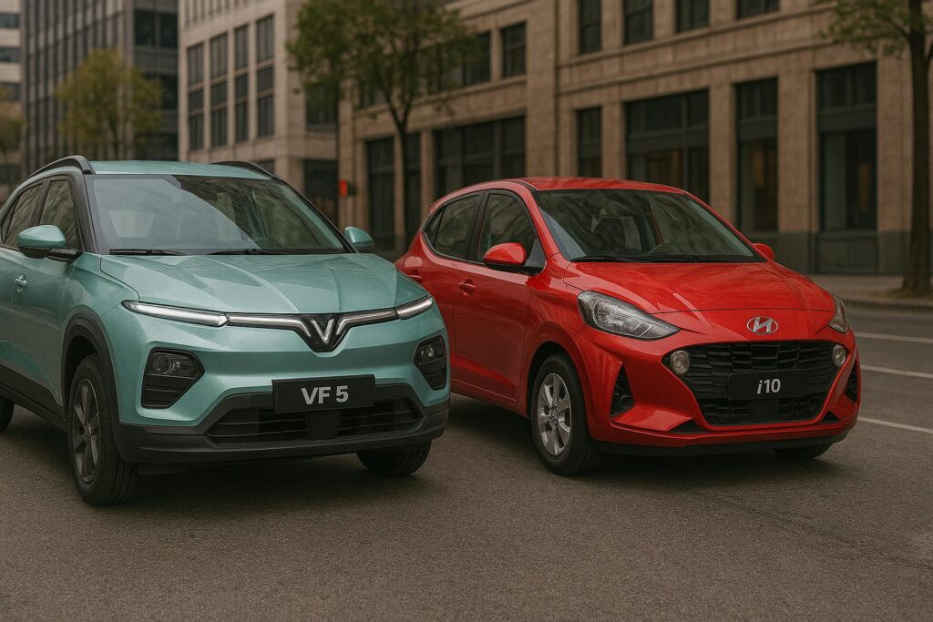 so sánh xe vf5 và i10