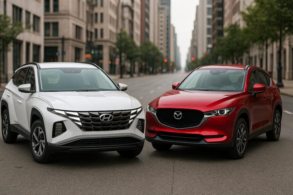 so sánh xe hyundai tucson và mazda cx5