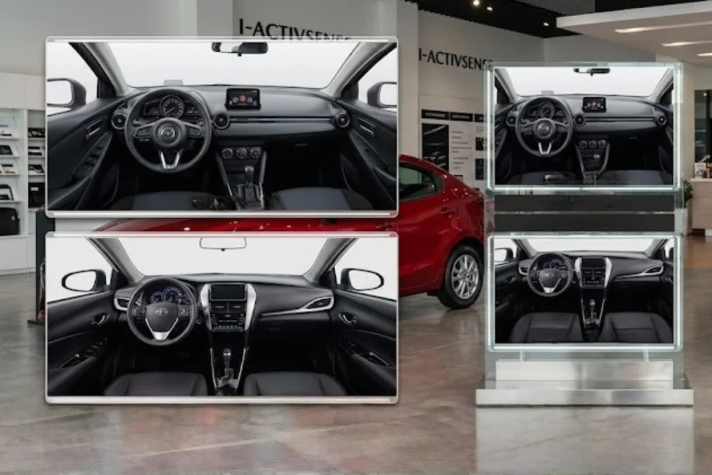 So sánh Mazda 2 và Vios hình 2