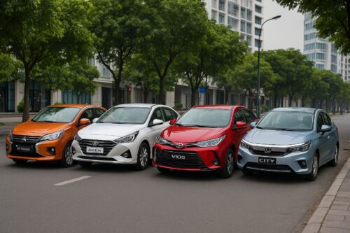 Top các mẫu xe sedan hạng B đáng mua nhất năm 2025