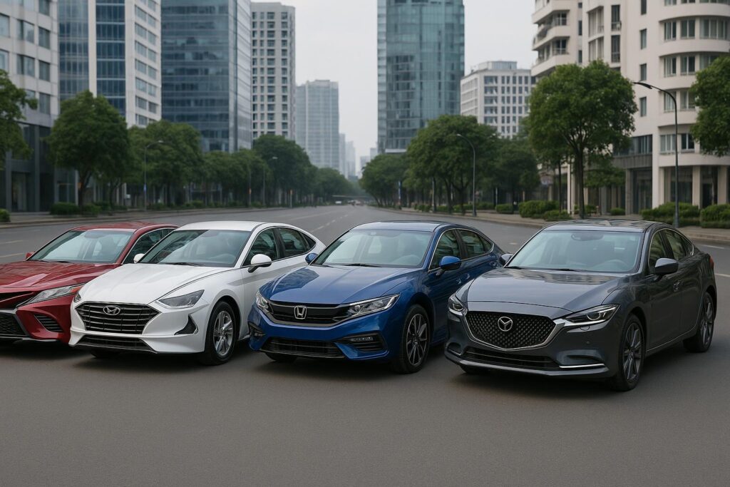 Khám phá top những mẫu xe hạng D nổi bật nhất năm 2025