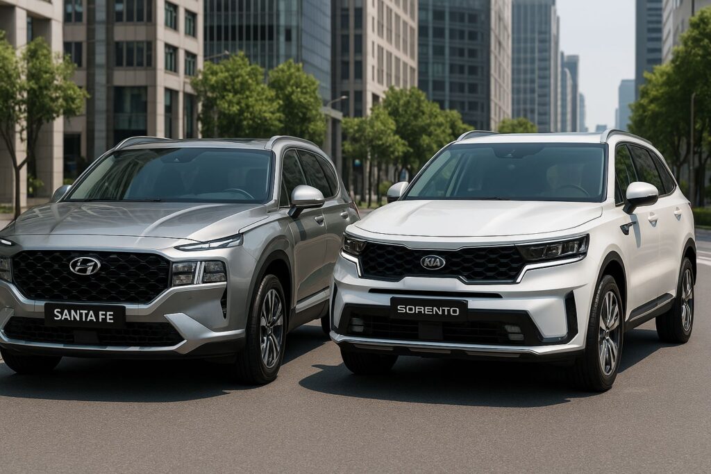 Sorento và Santafe