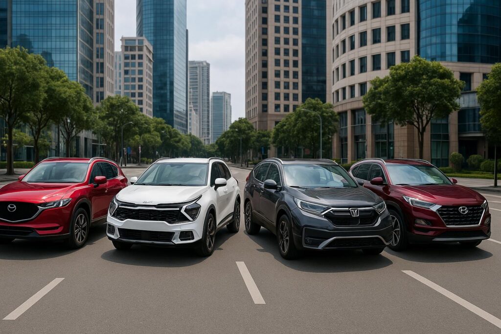 Khám phá những mẫu SUV hạng C đáng mua nhất 2025