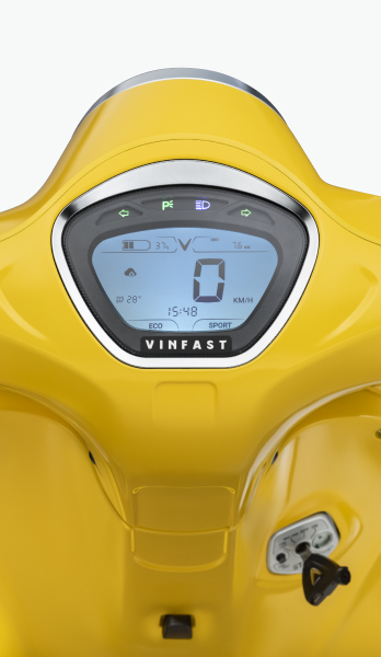 Mặt đồng hồ kỹ thuật số VinFast Evo 200