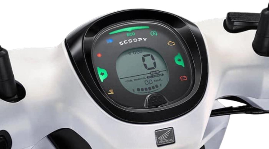Honda Scoopy - Mặt đồng hồ hiện đại