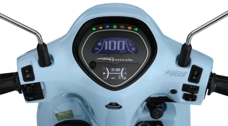 Yamaha Grande - Động cơ Blue Core Hybrid