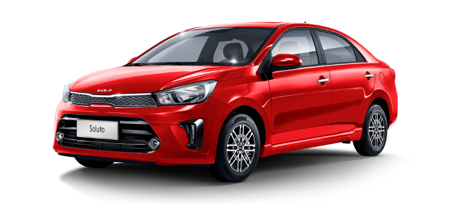 Kia Soluto màu đỏ Kia Soluto màu đỏ
