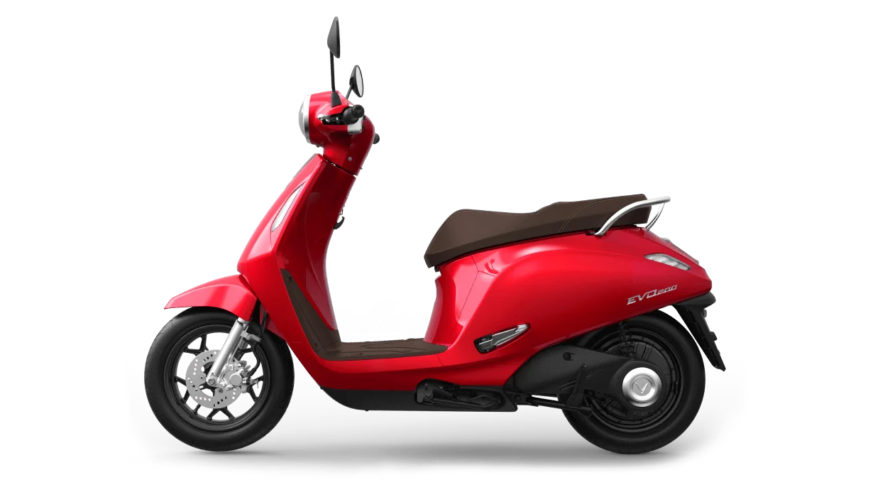 VinFast Evo200 màu Đỏ tươi