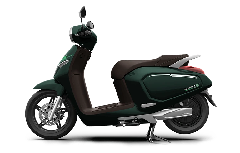 VinFast Klara S màu Xanh lục