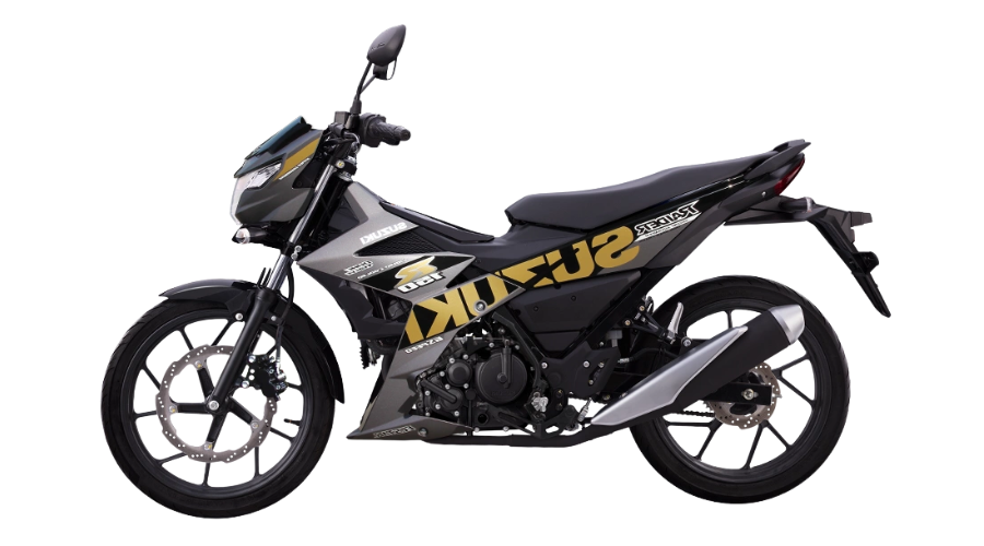 Raider R150 Đỏ - Đen, Xanh - Đen, Xám - Đen