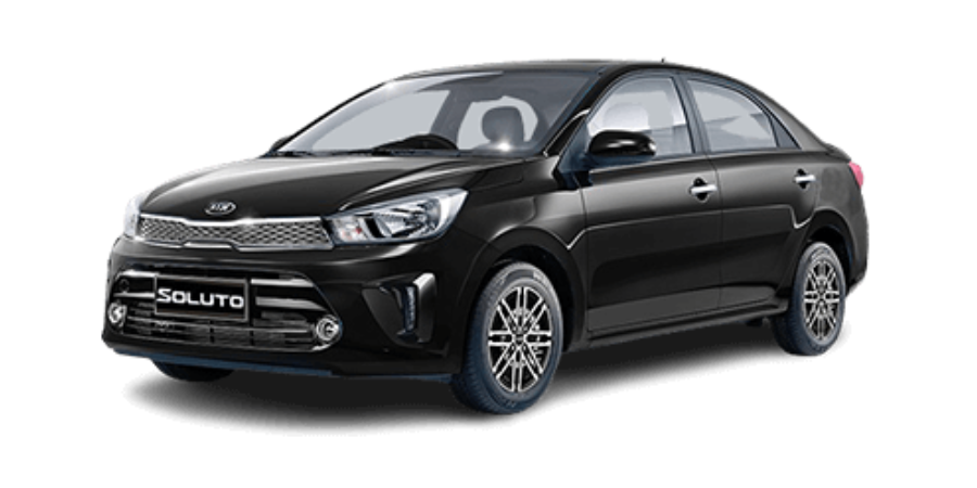 Kia Soluto màu đen Kia Soluto màu đen