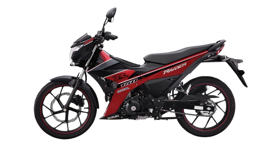 Raider R150 Đỏ - Đen, Xanh - Đen