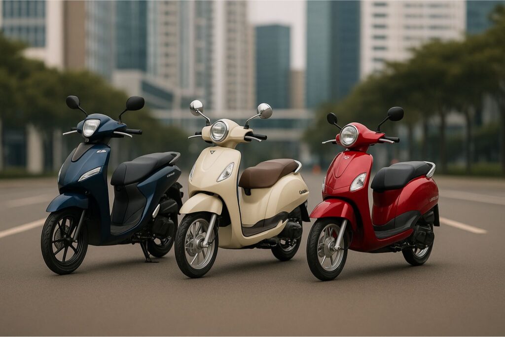 Top 6 xe tay ga dành cho nữ dưới 30 triệu