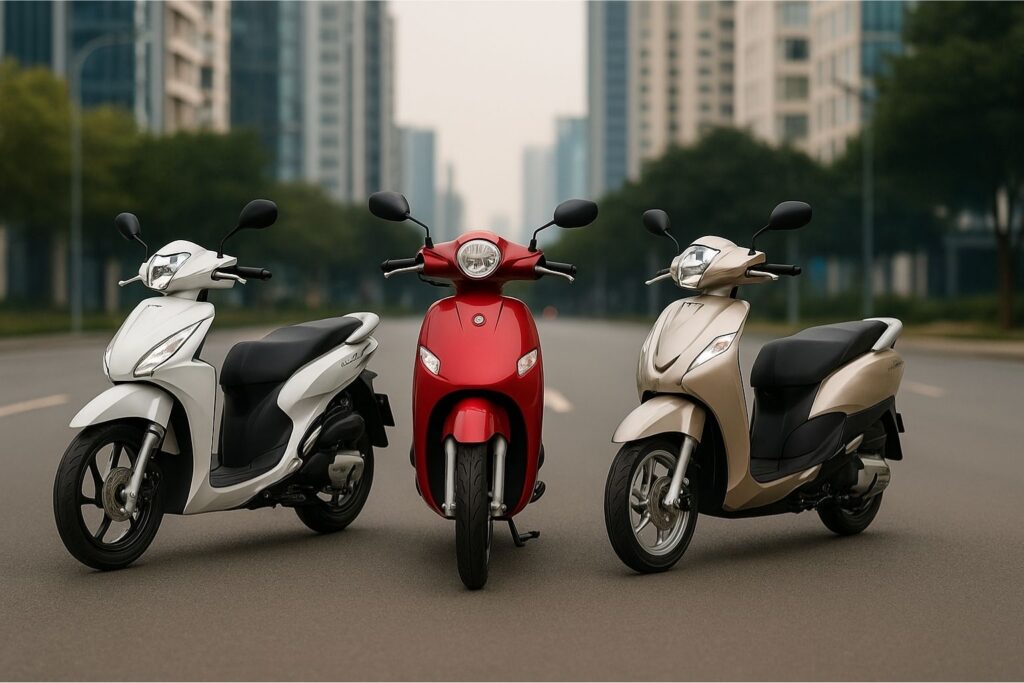 Khám phá top mẫu xe tay ga nữ đẹp, nhỏ gọn và tiện lợi.