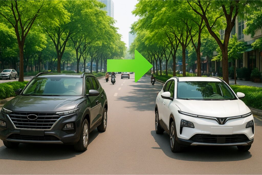 Chính sách đổi xe xăng sang xe điện của VinFast Ưu đãi trăm triệu đồng