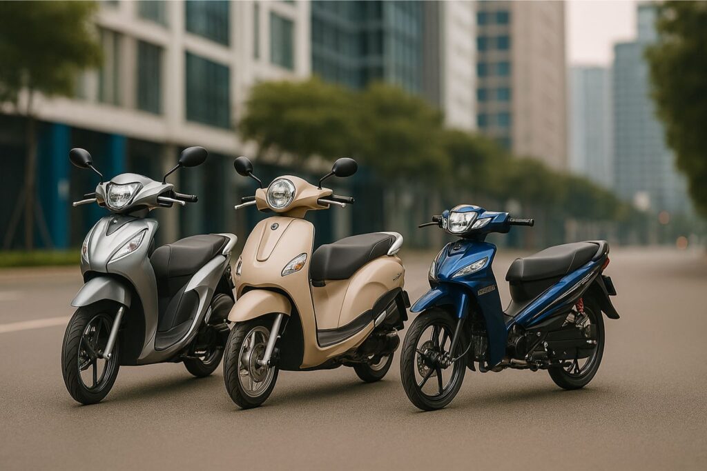 Top 7 xe tay ga dành cho nữ cao 1m50