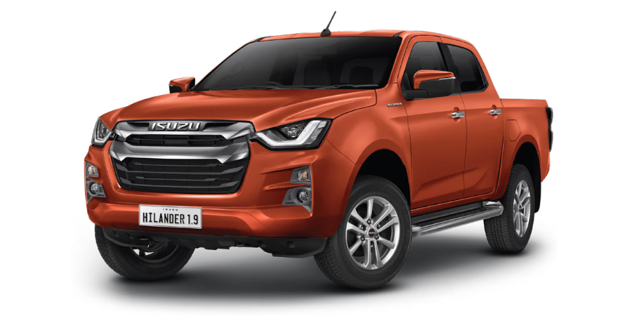 Isuzu D-Max màu cam Isuzu D-Max màu cam