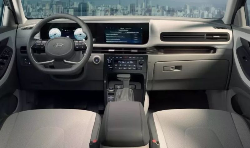 Nội thất và công nghệ hiển thị Hyundai Creta 2025